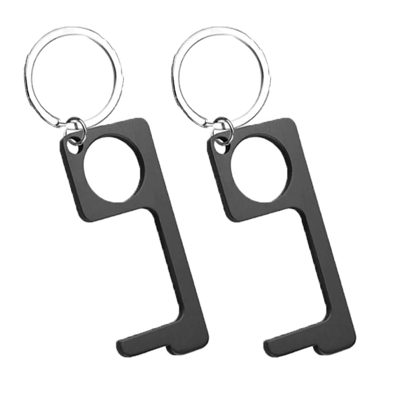 Lot de 2 : Outil d'ascenseur portable sans contact et Clé de poignée de porte