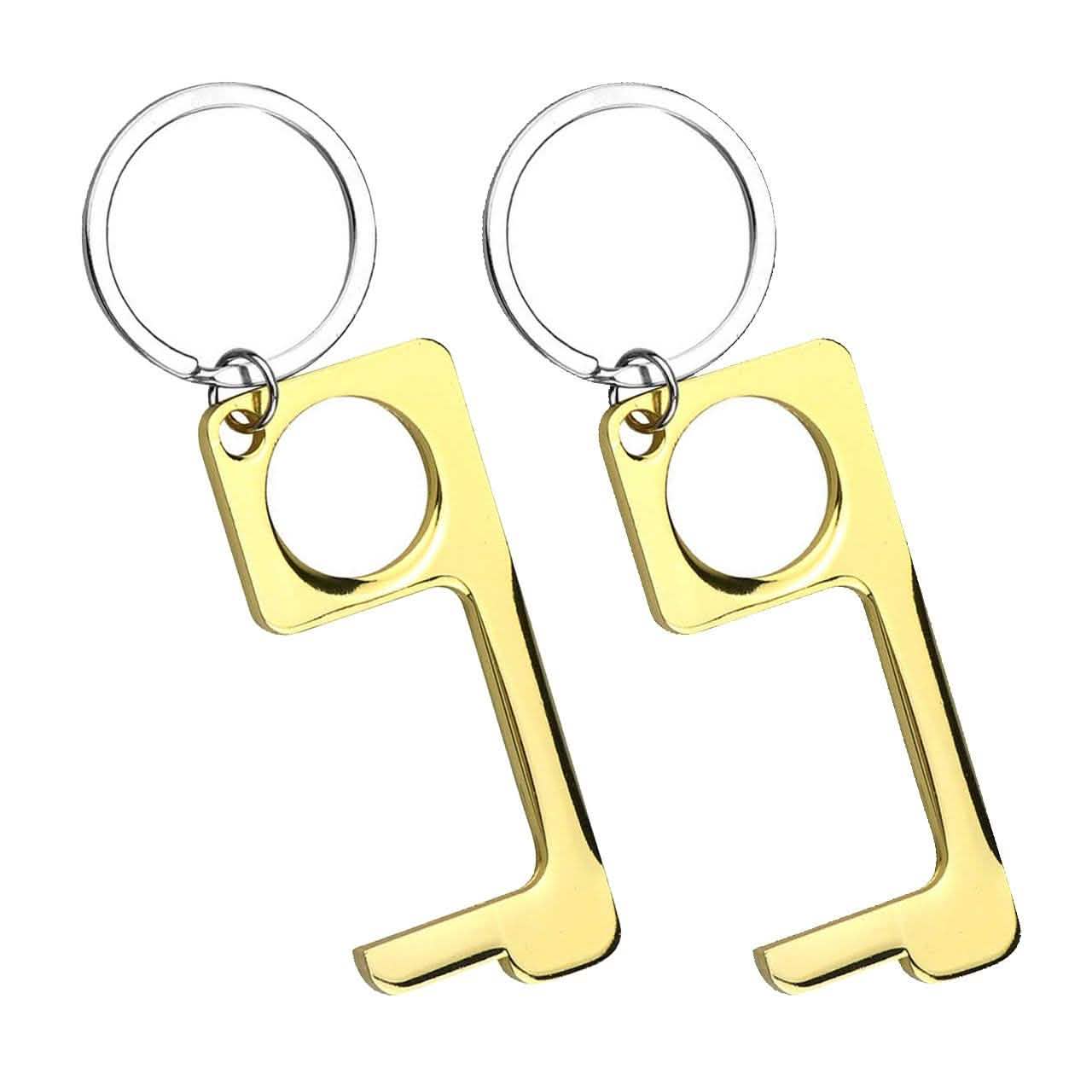 Lot de 2 : Outil d'ascenseur portable sans contact et Clé de poignée de porte