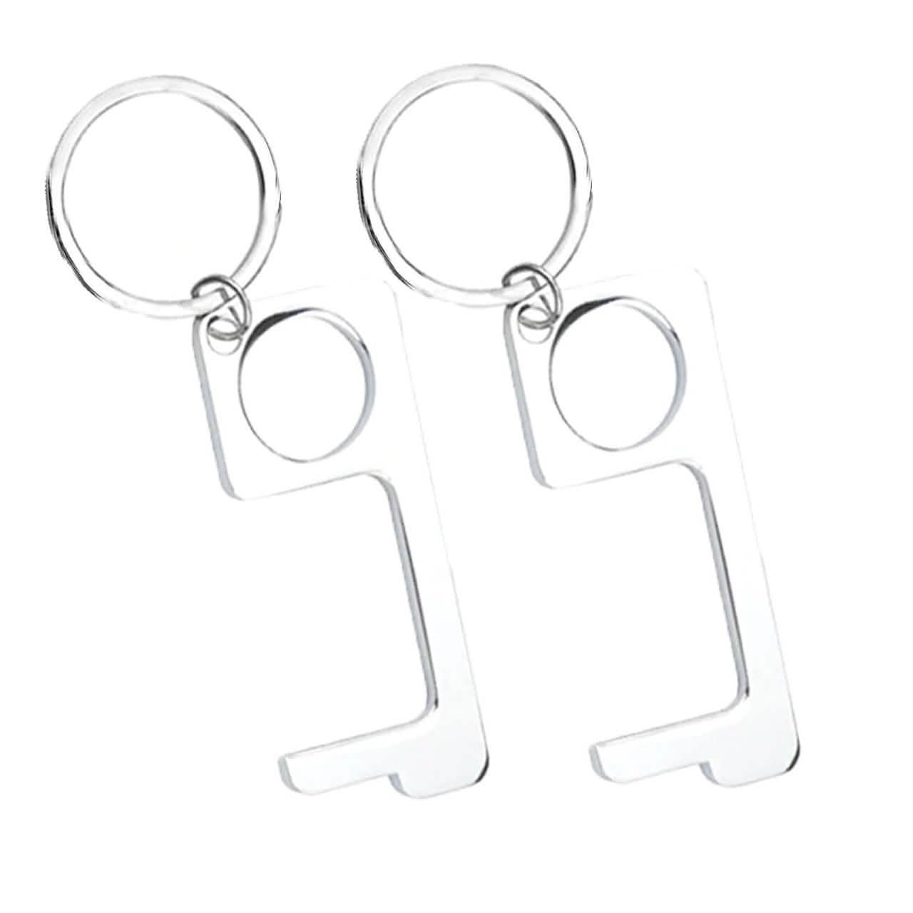 Lot de 2 : Outil d'ascenseur portable sans contact et Clé de poignée de porte