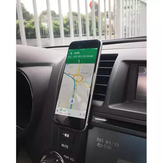 2パック：LAX ユニバーサル磁気エアベントマウント スマホ＆GPSデバイス用