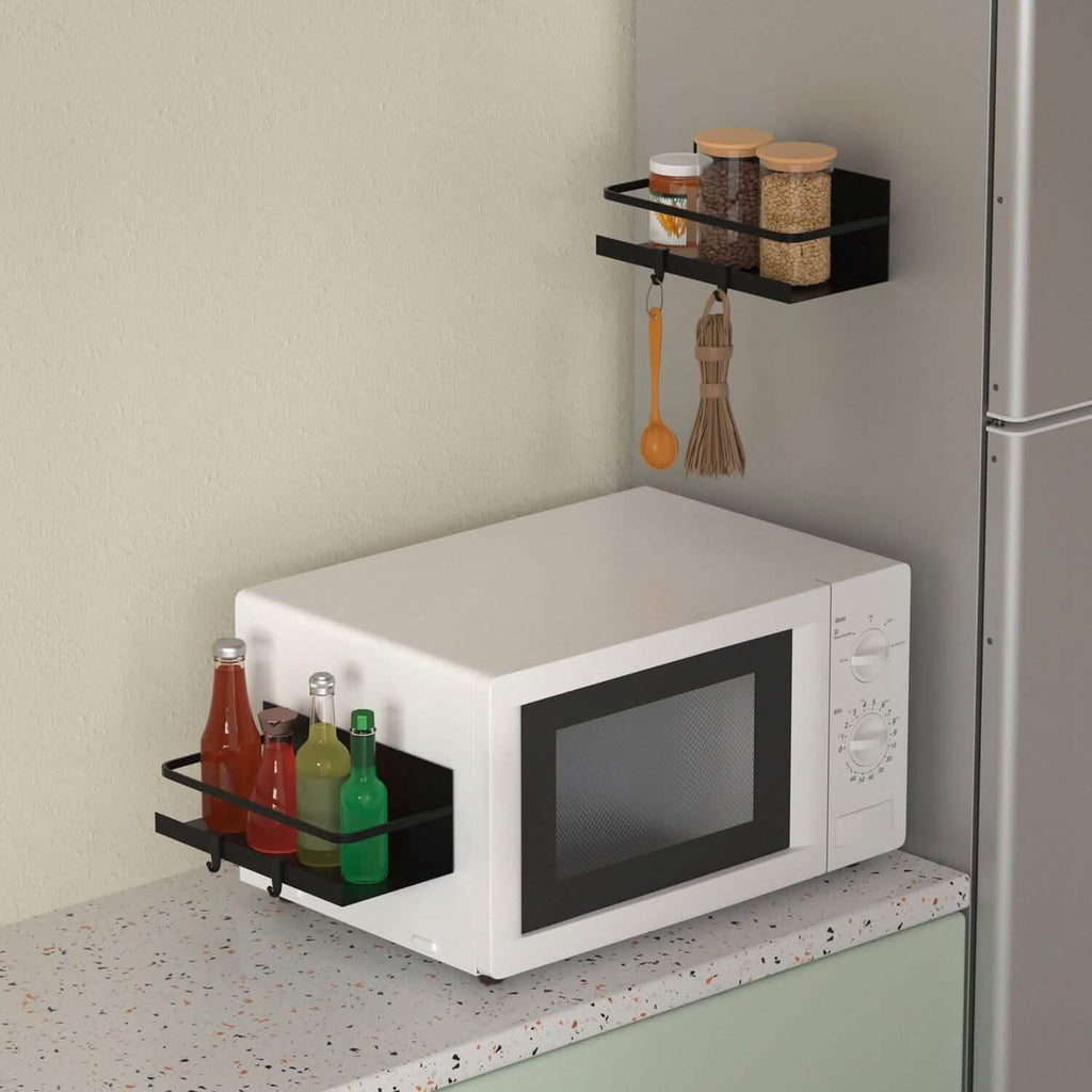 2-Pack: Magnetic Spice Holder Rack Organizer