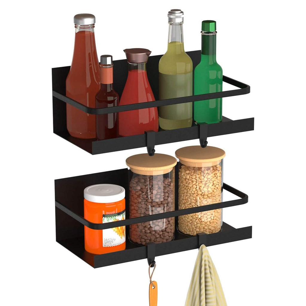 2-Pack: Magnetic Spice Holder Rack Organizer