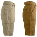 Lot de 2 : Shorts cargo classiques en coton pour homme avec ceinture