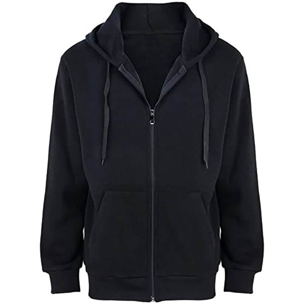 2-Pack: Men's Fleece Full-Zip Hoodies