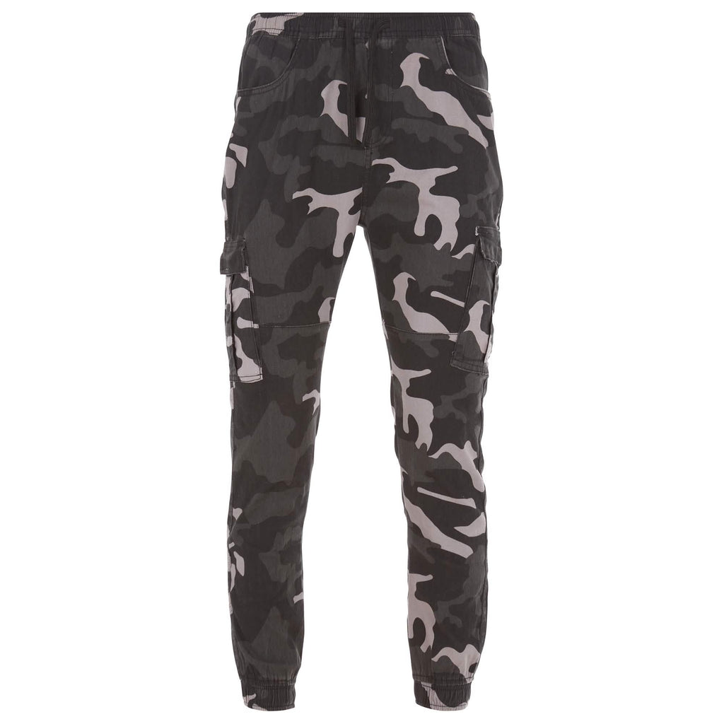 2-Pack: Men's Stretchy Camo Cargo Jogger Pants