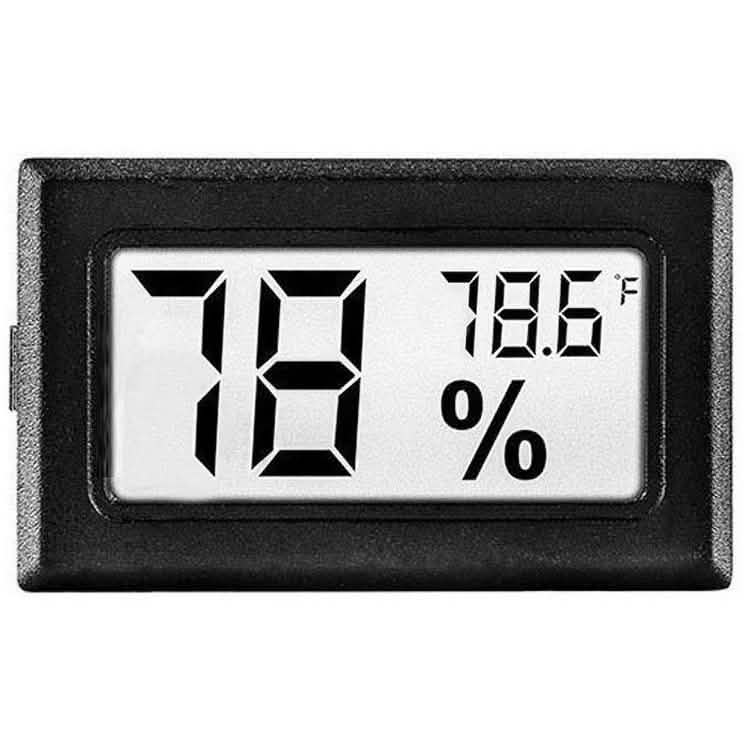 Lot de 2 : Mini jauge hygromètre numérique et thermomètre d'intérieur