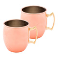 Lot de 2 : Tasse en cuivre pour Moscow Mule