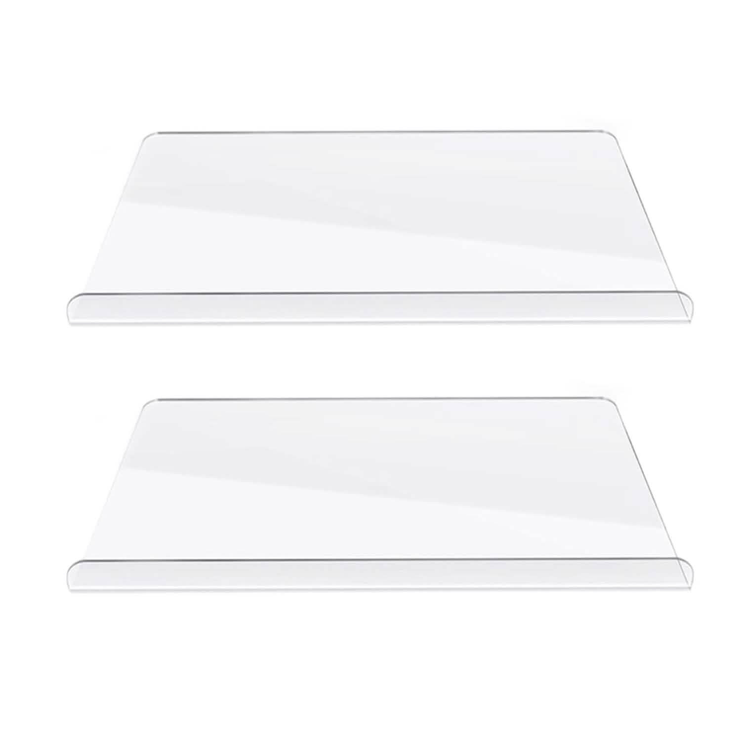 2-Pack: Non-Slip Transparent Countertop Cutting Board Kitchen Countertop Protector