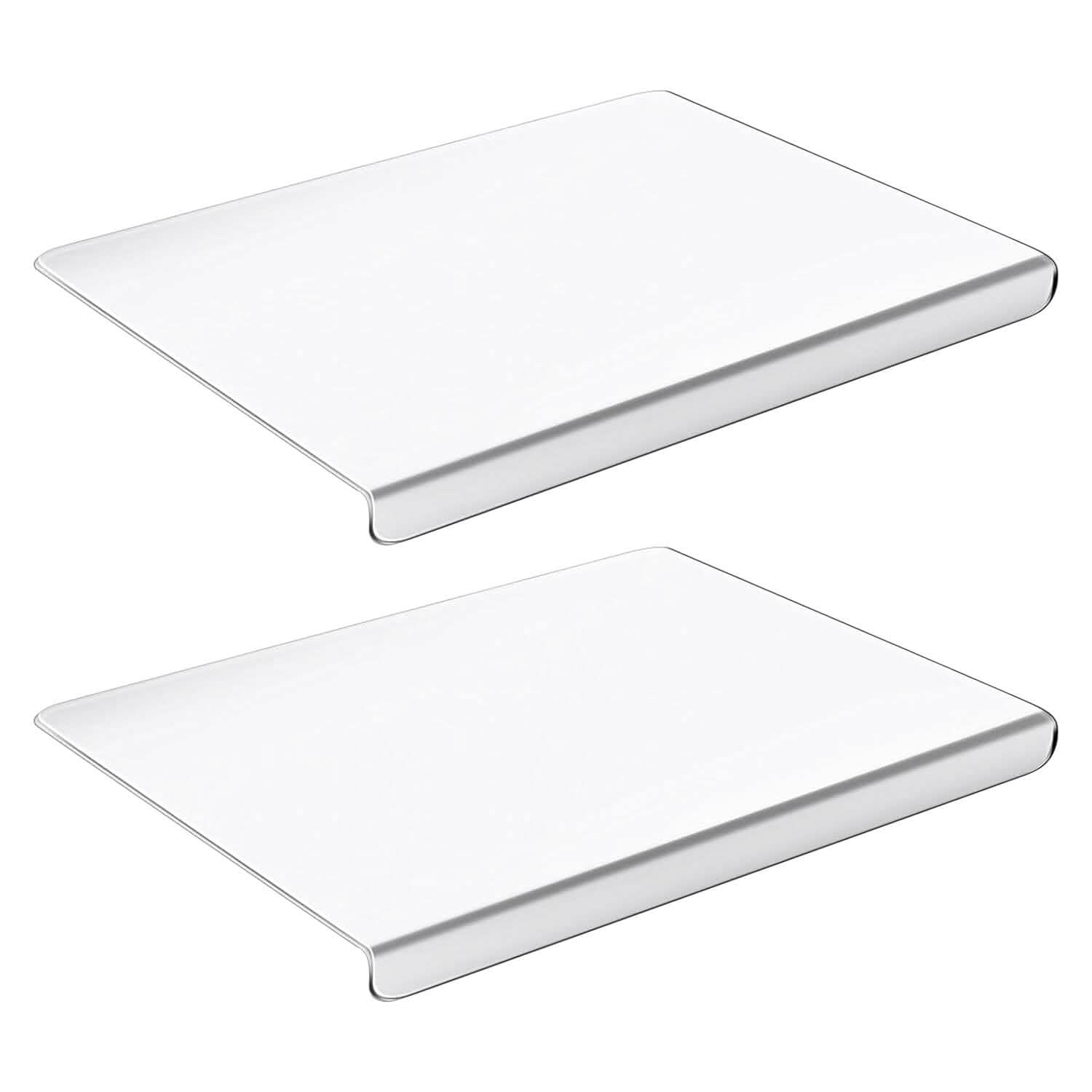 2-Pack: Non-Slip Transparent Countertop Cutting Board Kitchen Countertop Protector
