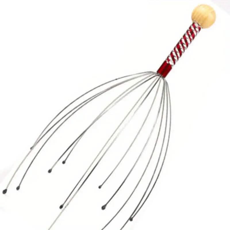 2-Pack: Octopus Head Scalp Relaxation Metal Massager