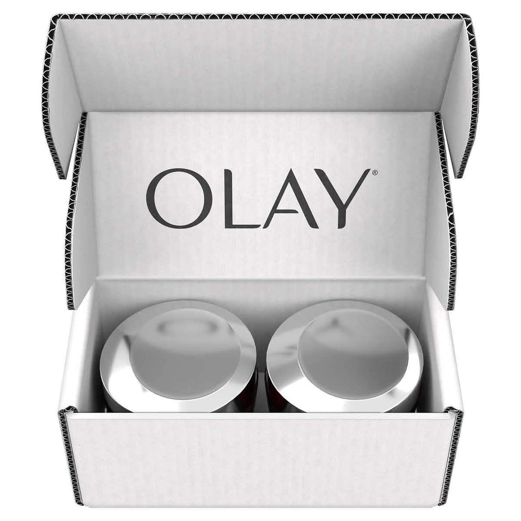 Lot de 2 : Crème de nuit avancée OLAY au Rétinol et Peptides 24