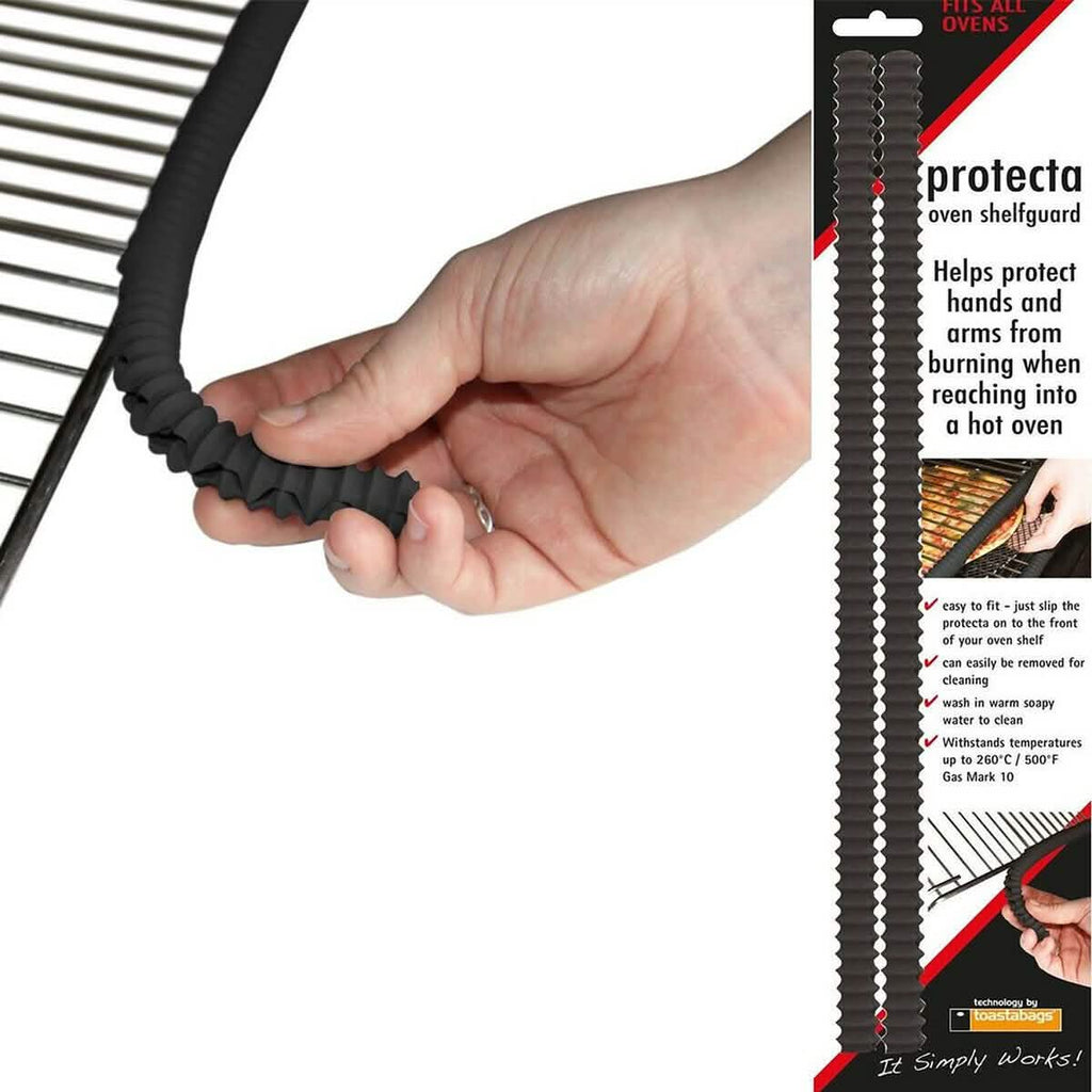 2-Pack: Oven Shelf Protection Heat Resistant Silicon Strips