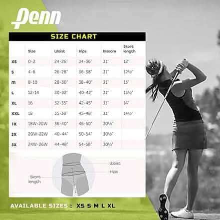 Lot de 2 : Skorts de sport Penn Performance pour femme