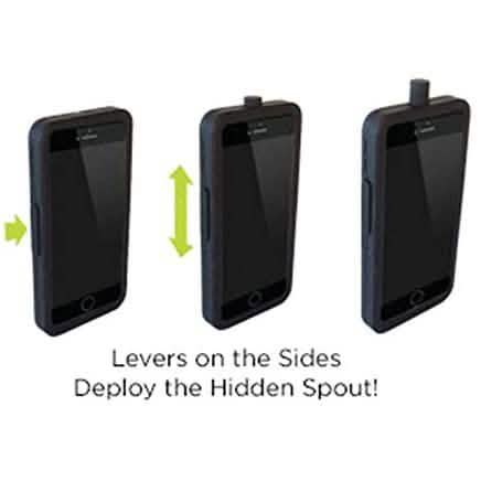 Lot de 2 : Flasque Téléphone 100 ml pour Boissons Alcoolisées