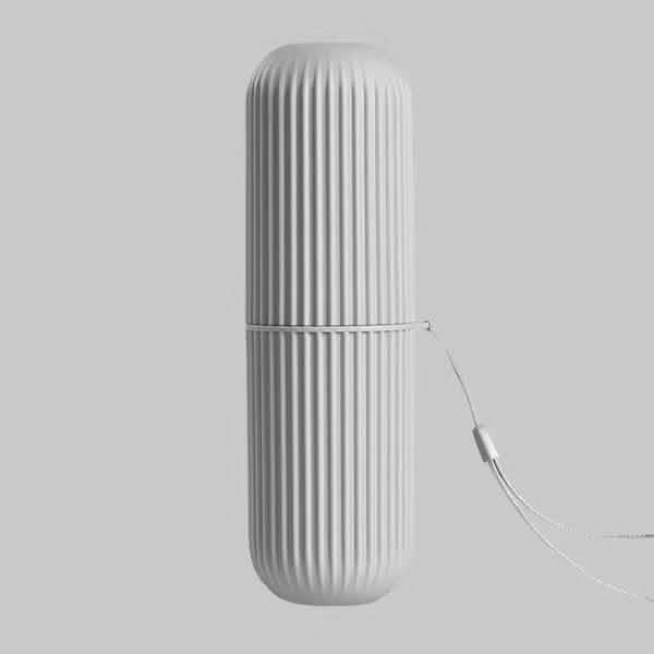 Lot de 2 : boîte de rangement dentaire portable