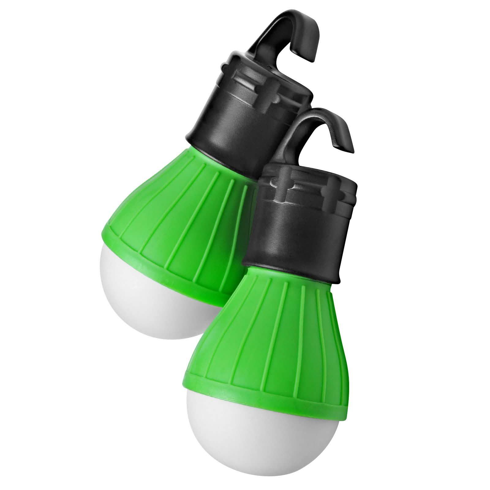 Lot de 2 : Ampoule d'urgence portable avec crochet