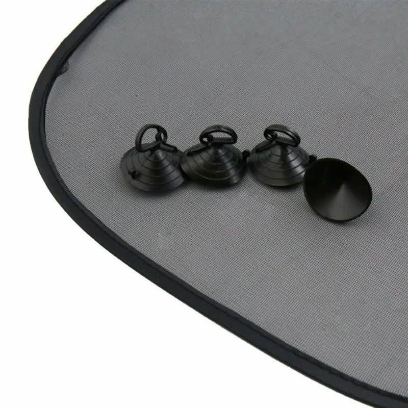 2-Pack: Premium Quality Car Pop-Up Mesh Side Window Sunshades
