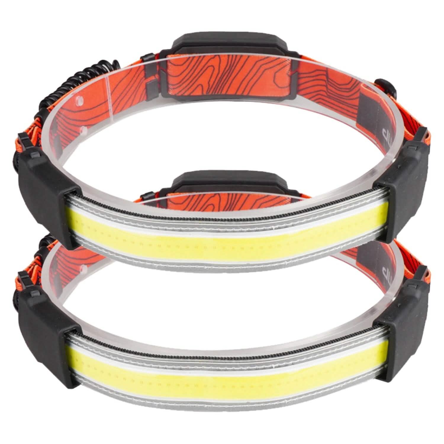2-Pack: Rechargeable Headlamp 3 Light Modes Hand-Free
