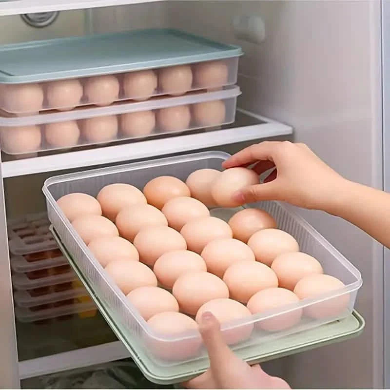 2-Pack: Refrigerator Egg Box Food Preservation