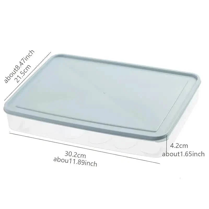 2-Pack: Refrigerator Egg Box Food Preservation