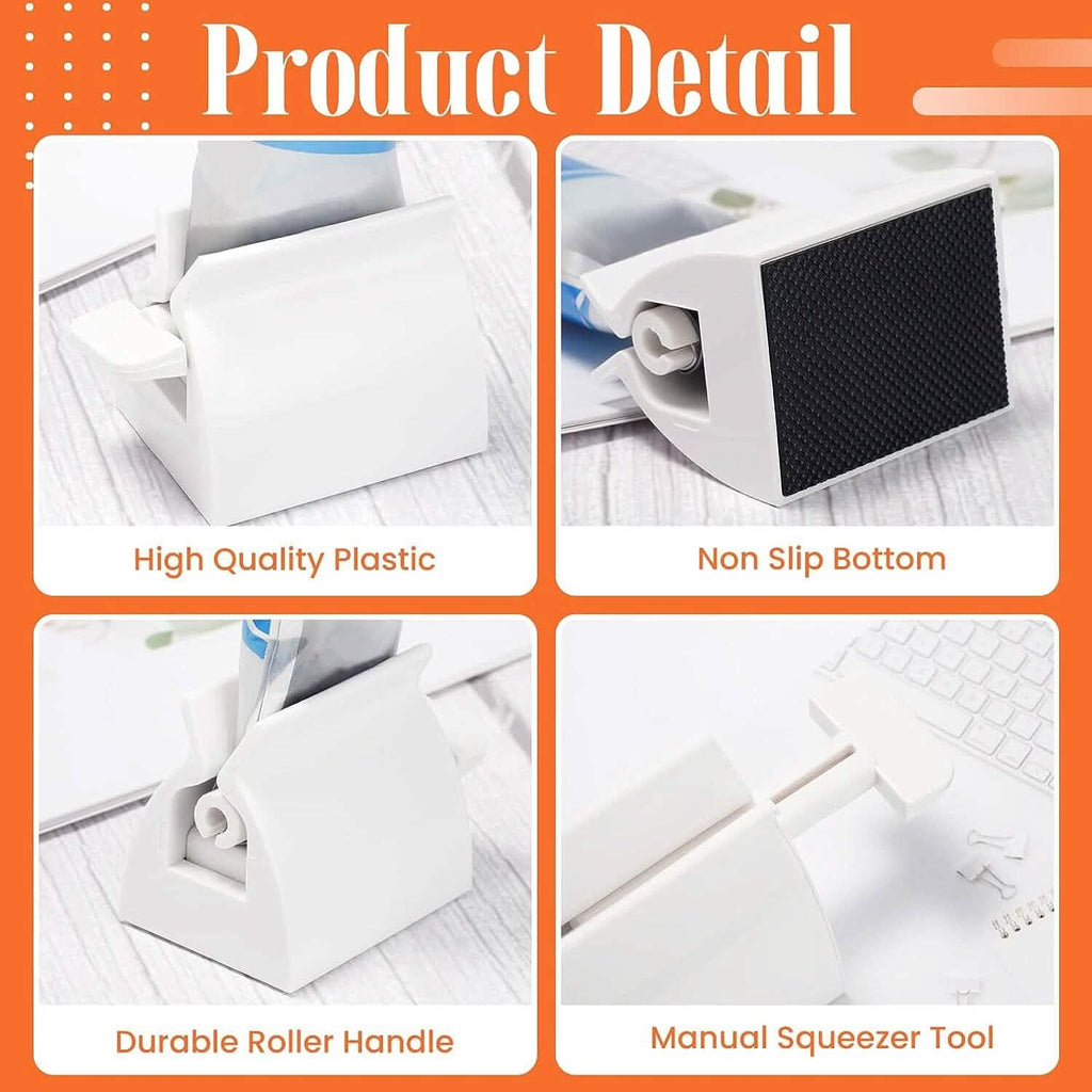 2-Pack: Rolling Tube Toothpaste Squeezer Dispenser