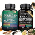2-Pack: Shilajit + Sea Moss High Potency Vitality Combo