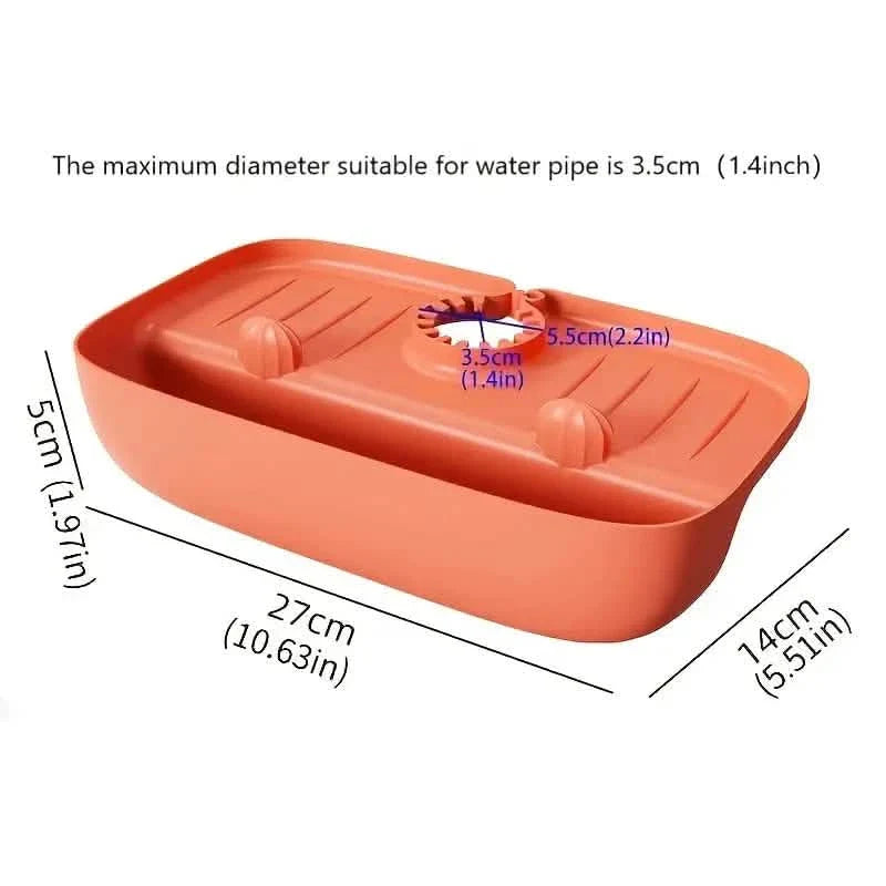 2-Pack: Sink Faucet Splash Guard