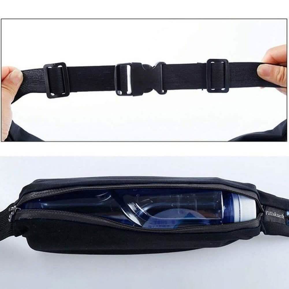 2-Pack: Slim Waist Pocket Running Belt