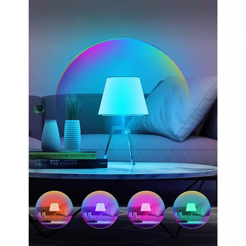 2-Pack: Smart Home Multi-Color LED A19 Bulb 5W