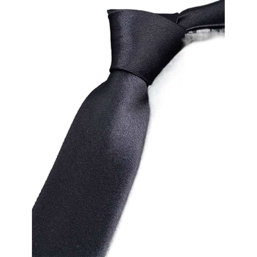 2-Pack: Solid Colored Pure Color Neck Ties