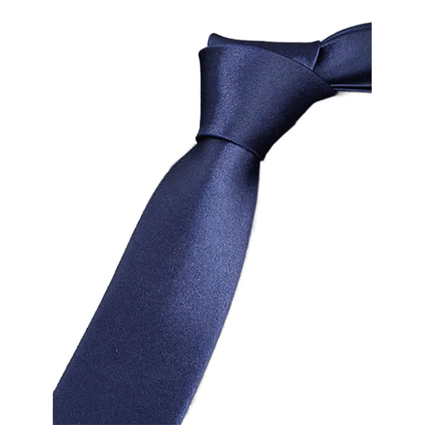 2-Pack: Solid Colored Pure Color Neck Ties