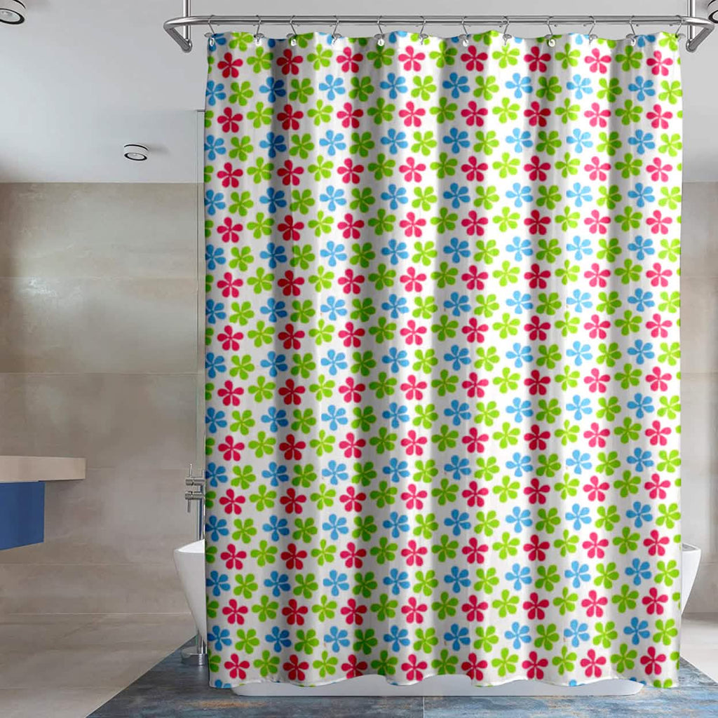 2-Pack: Water-Proof Printed Peva Shower Curtain