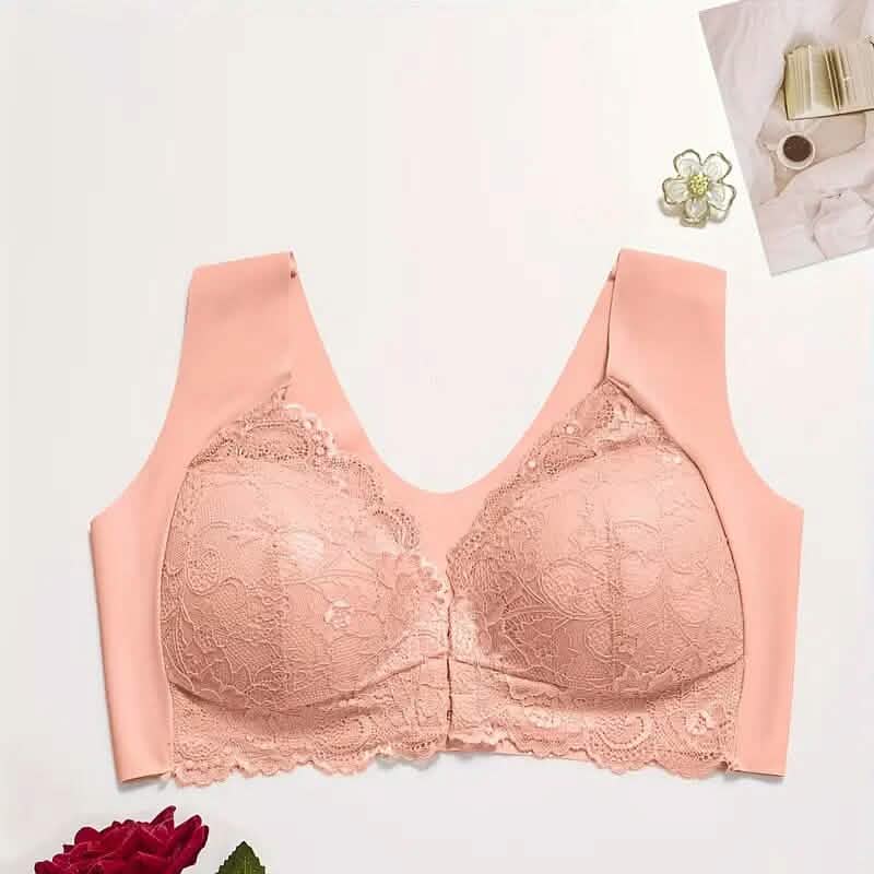 2枚セット：女性用前開きブラジャー