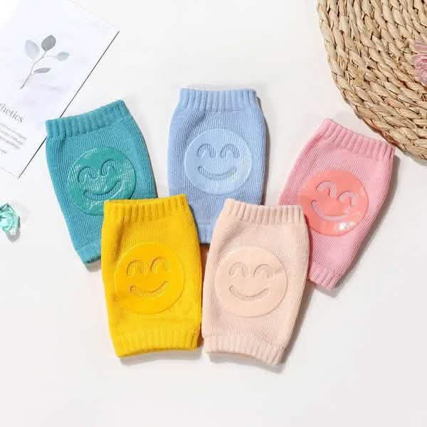 5ペア：ベビー用膝パッド 安全クロール用肘クッション