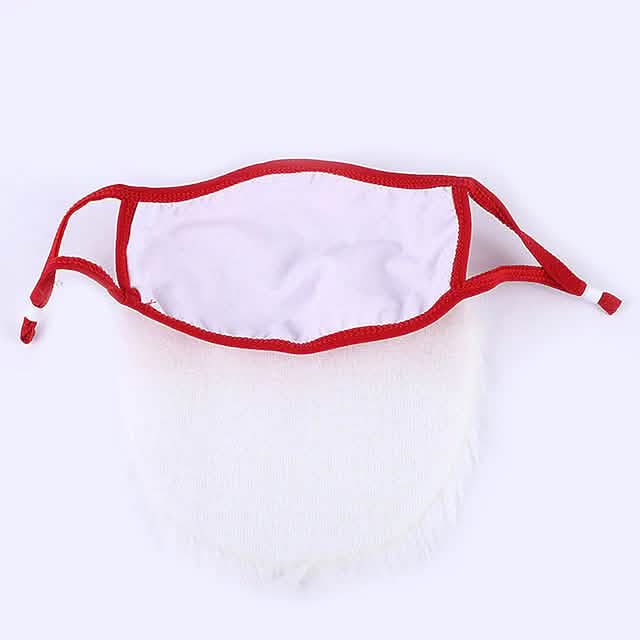 Lot de 2 : Masque Père Noël drôle de Cosplay Adulte