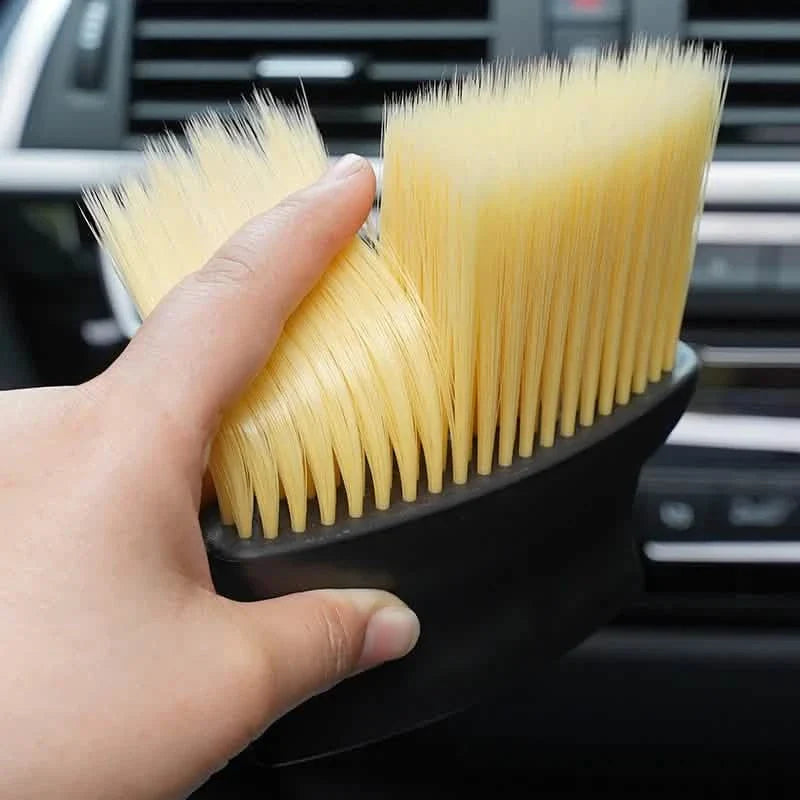 2-Piece: Car Interior Sweeping Dust Soft Brush Car Wash Tool