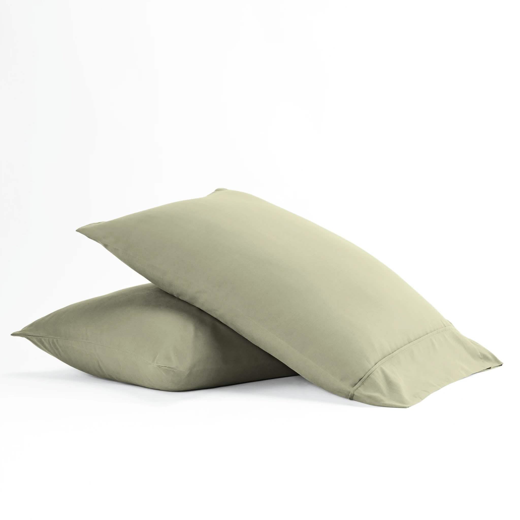 Lot de 2 : taies d'oreiller essentielles