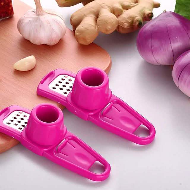 2 pièces : Coupe-légumes à l'ail