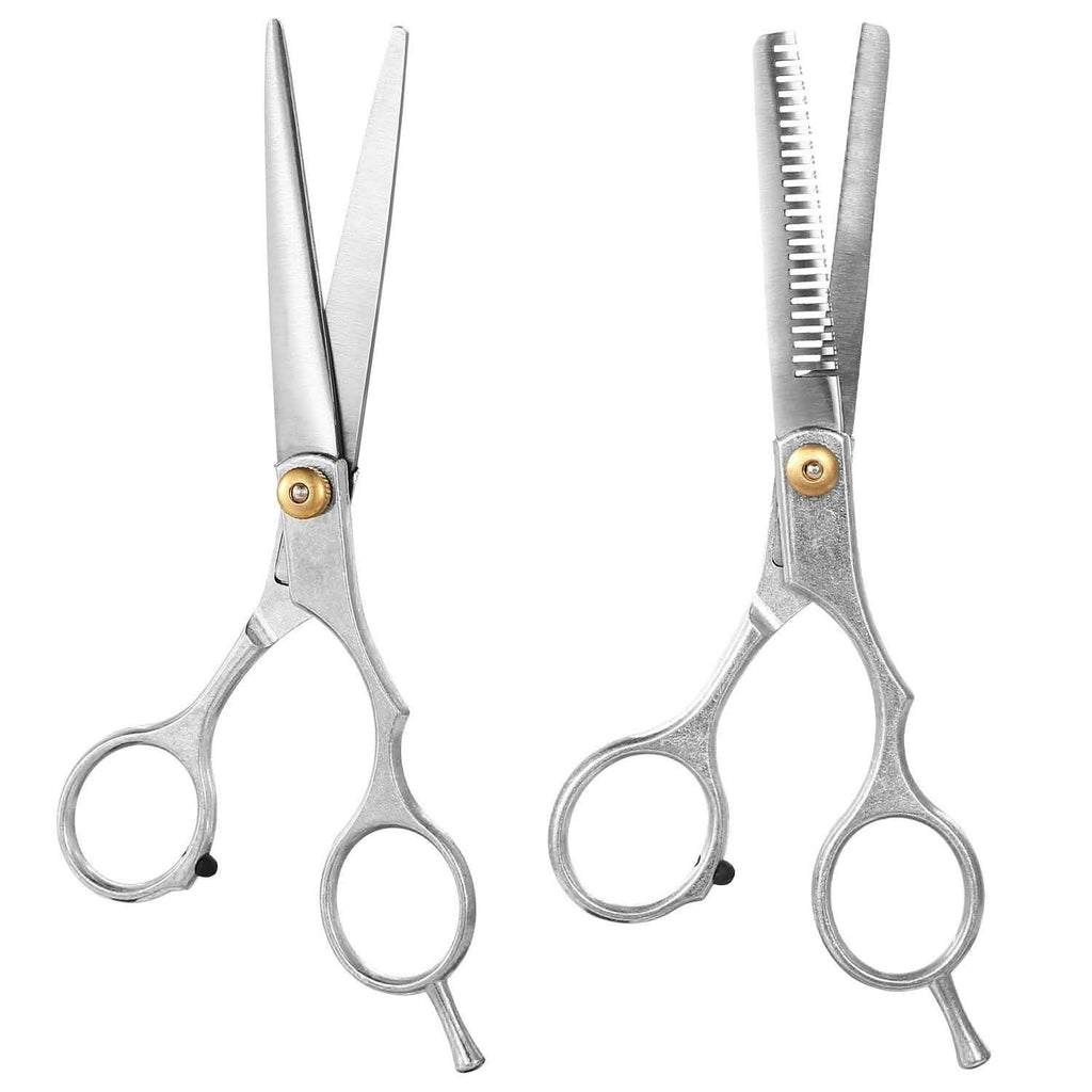 Ensemble de 2 pièces : ciseaux de coiffure professionnels