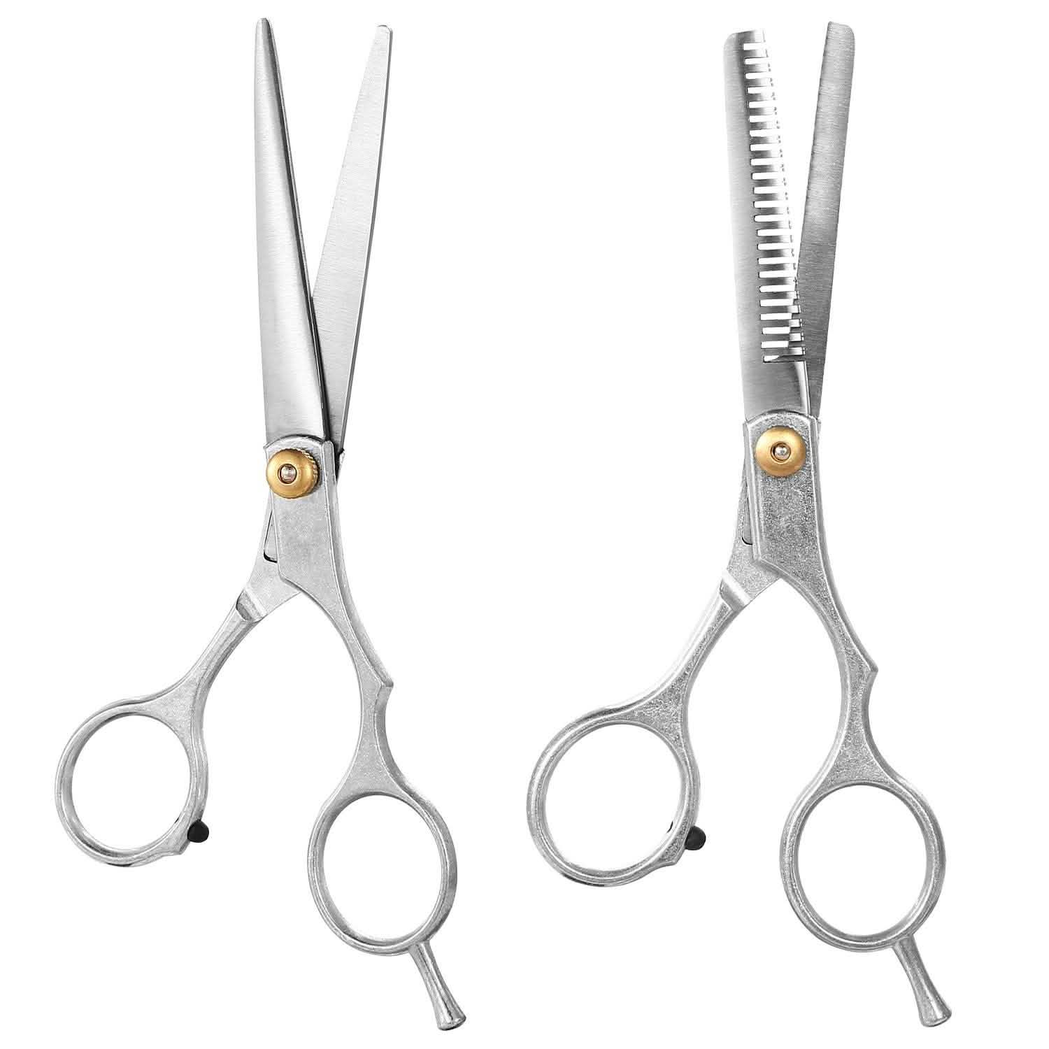 Ensemble de 2 pièces : ciseaux de coiffure professionnels