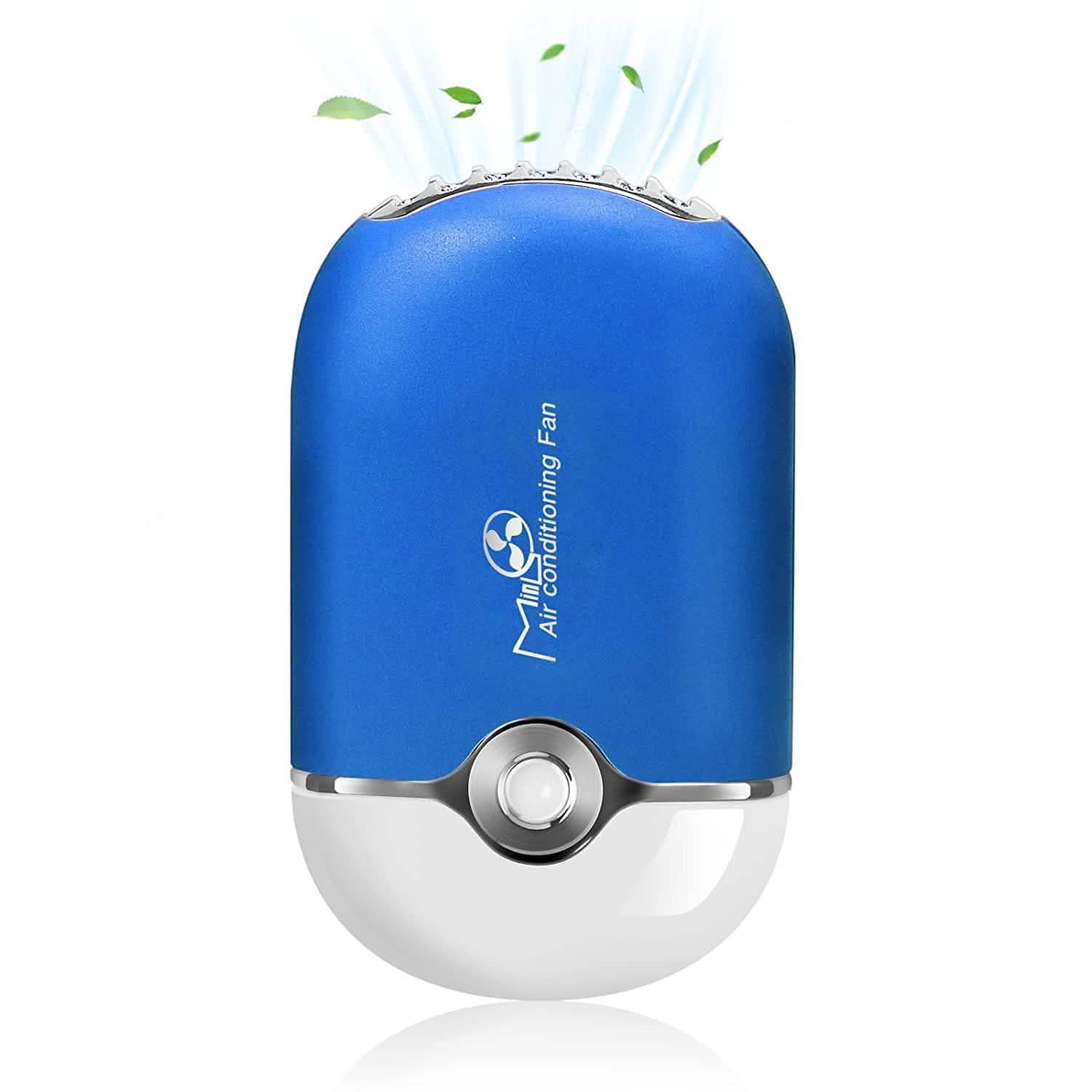 2 pièces : Ventilateur de cils miniature portable rechargeable