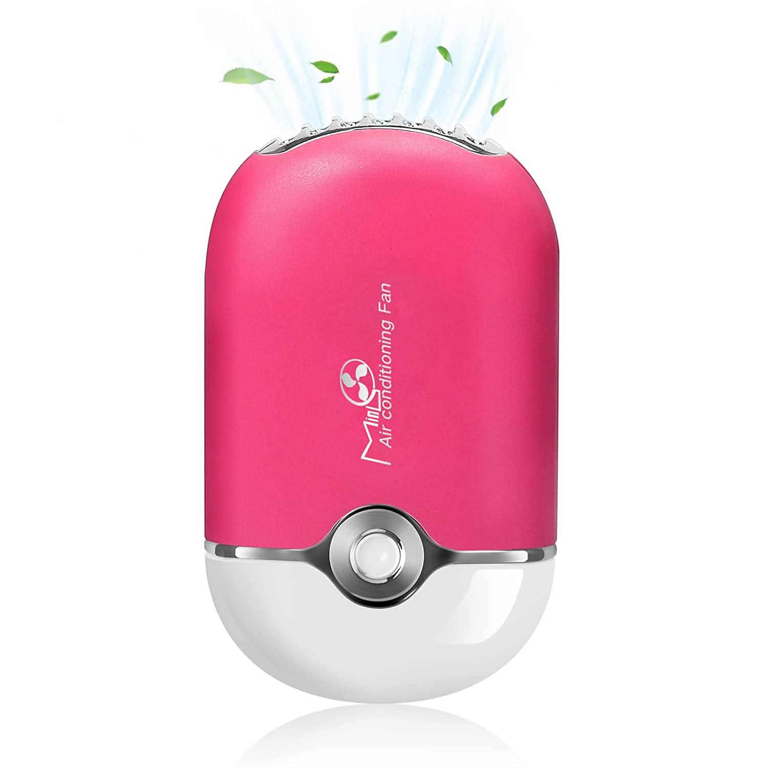 2 pièces : Ventilateur de cils miniature portable rechargeable