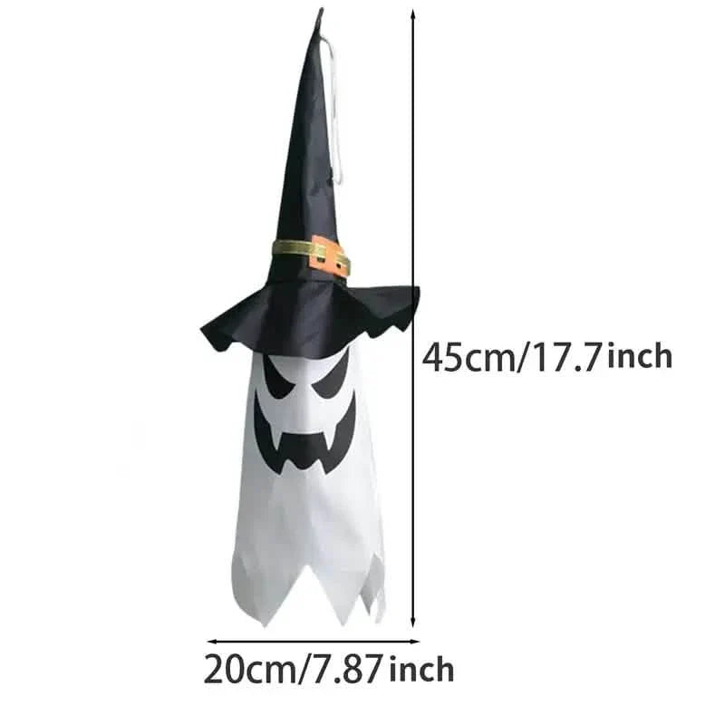 2点セット：光るゴーストウィッチハット ハロウィン飾り