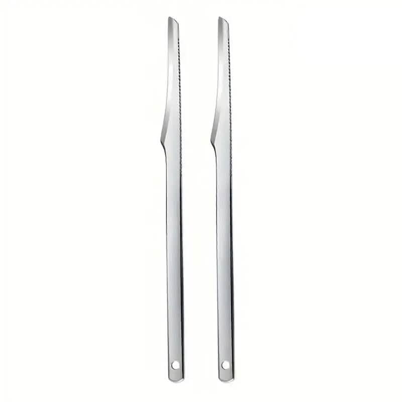 2-Piece Set: Internal Nail Stainless Steel Clipper