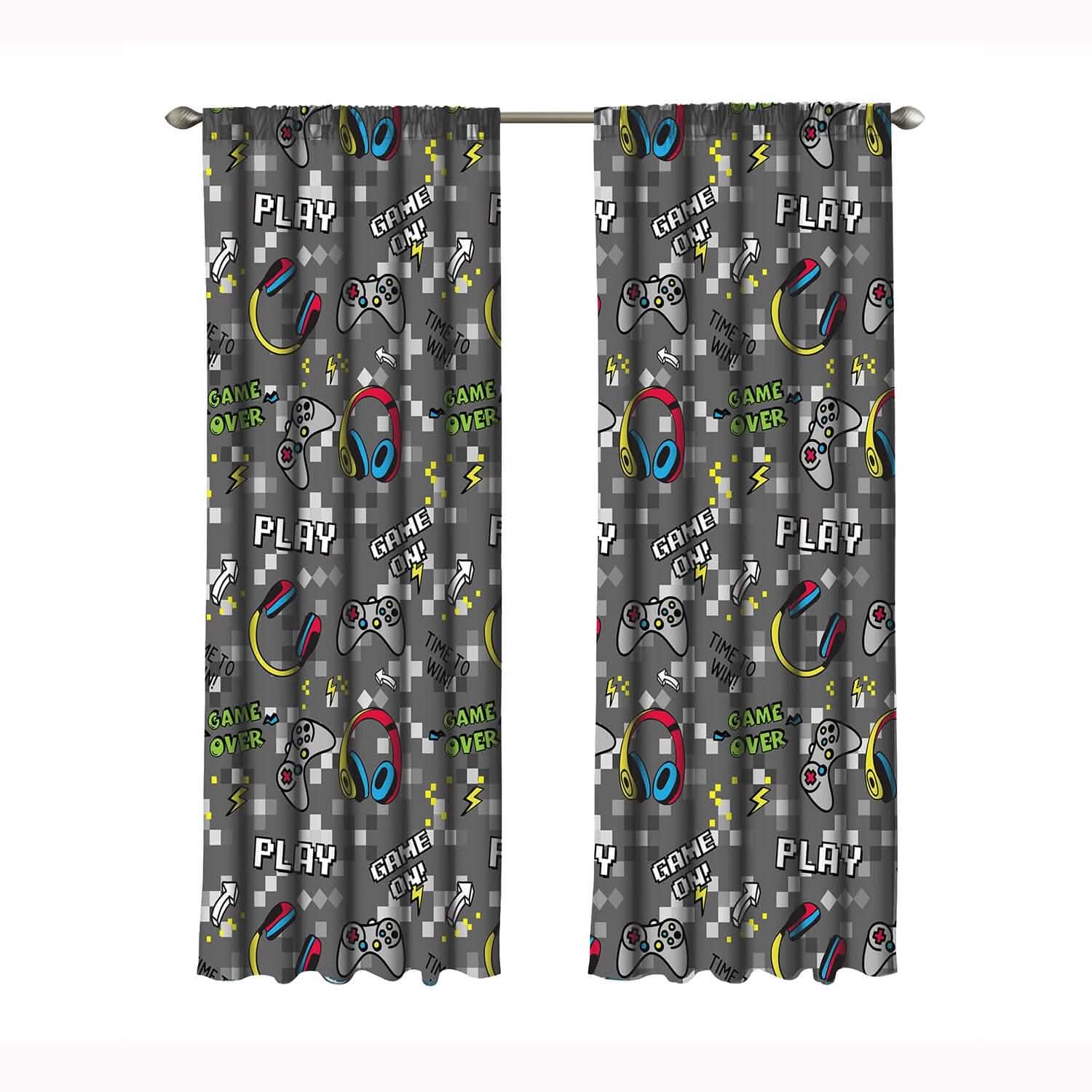 2-Piece Set: Kidz Mix Game on Glow-in-the-Dark Window Panel Pair