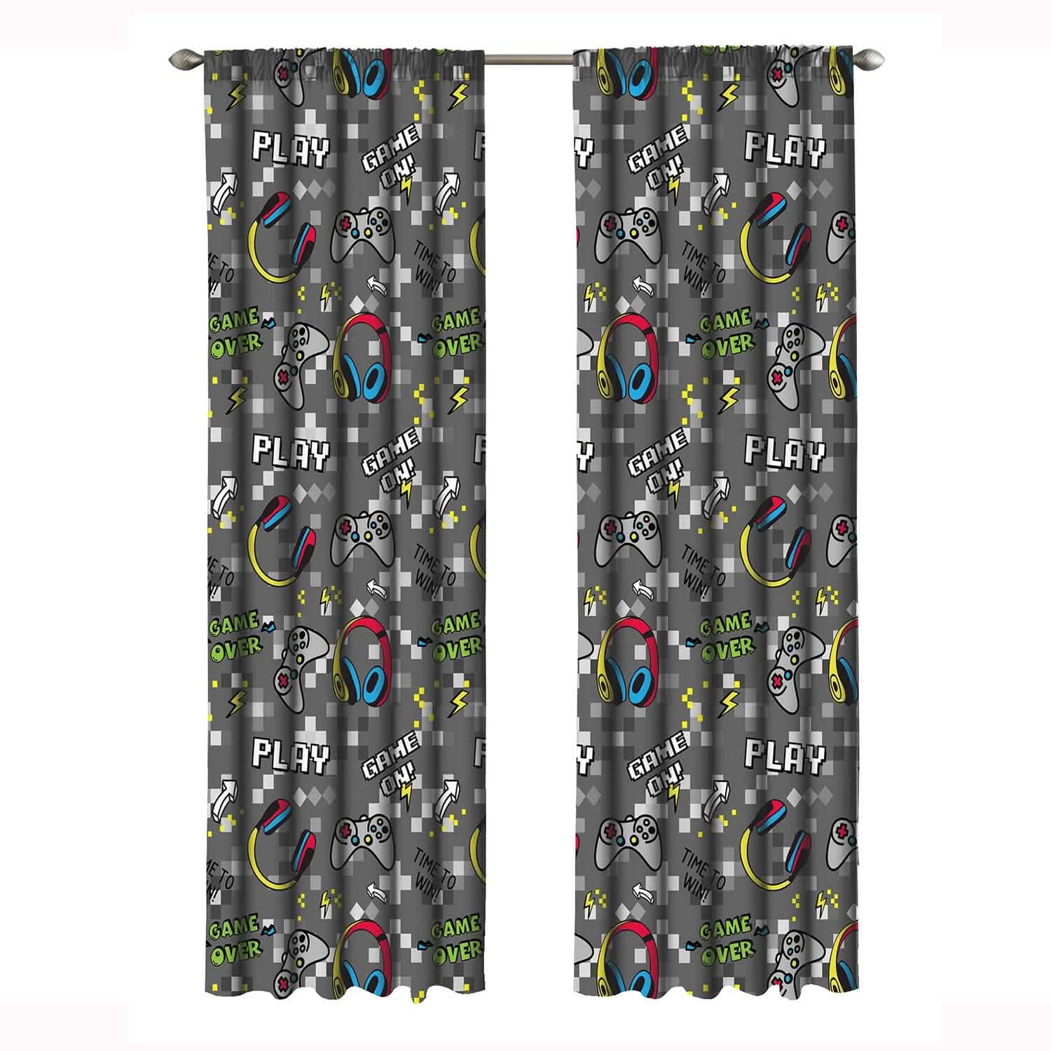 2-Piece Set: Kidz Mix Game on Glow-in-the-Dark Window Panel Pair