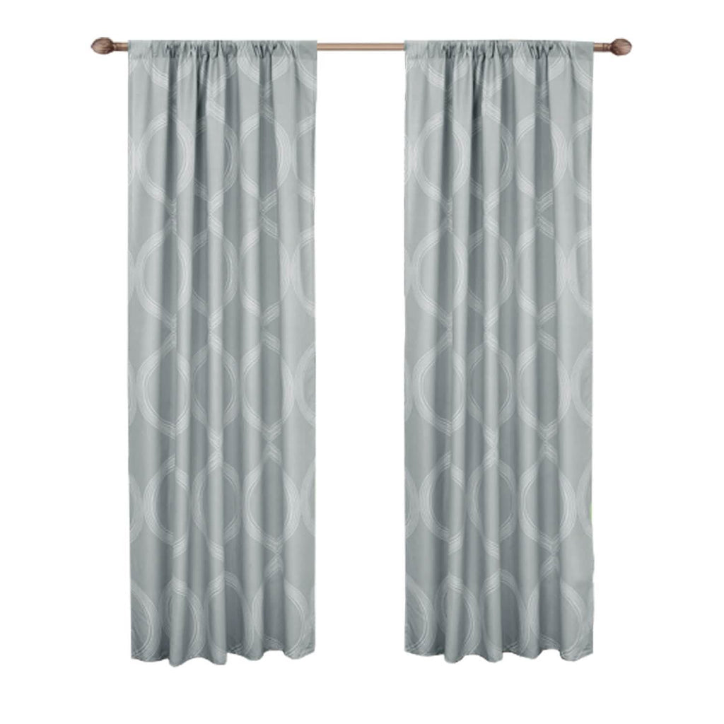 2-Piece Set: Sloane Street Ogee Window Panel Pair