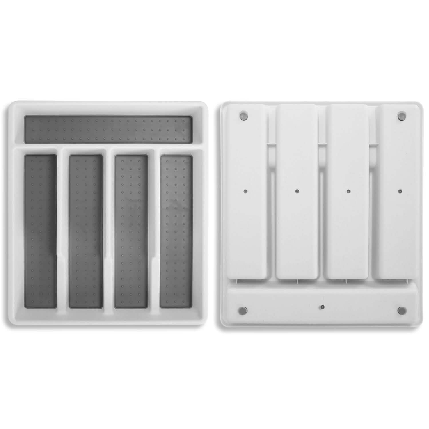 2-Piece: Silverware Utensil Organizer