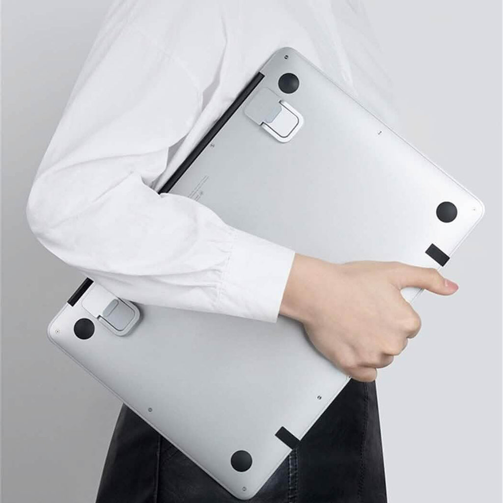 2-Pieces: Adjustable Invisible Notebook Computer Support Bracket