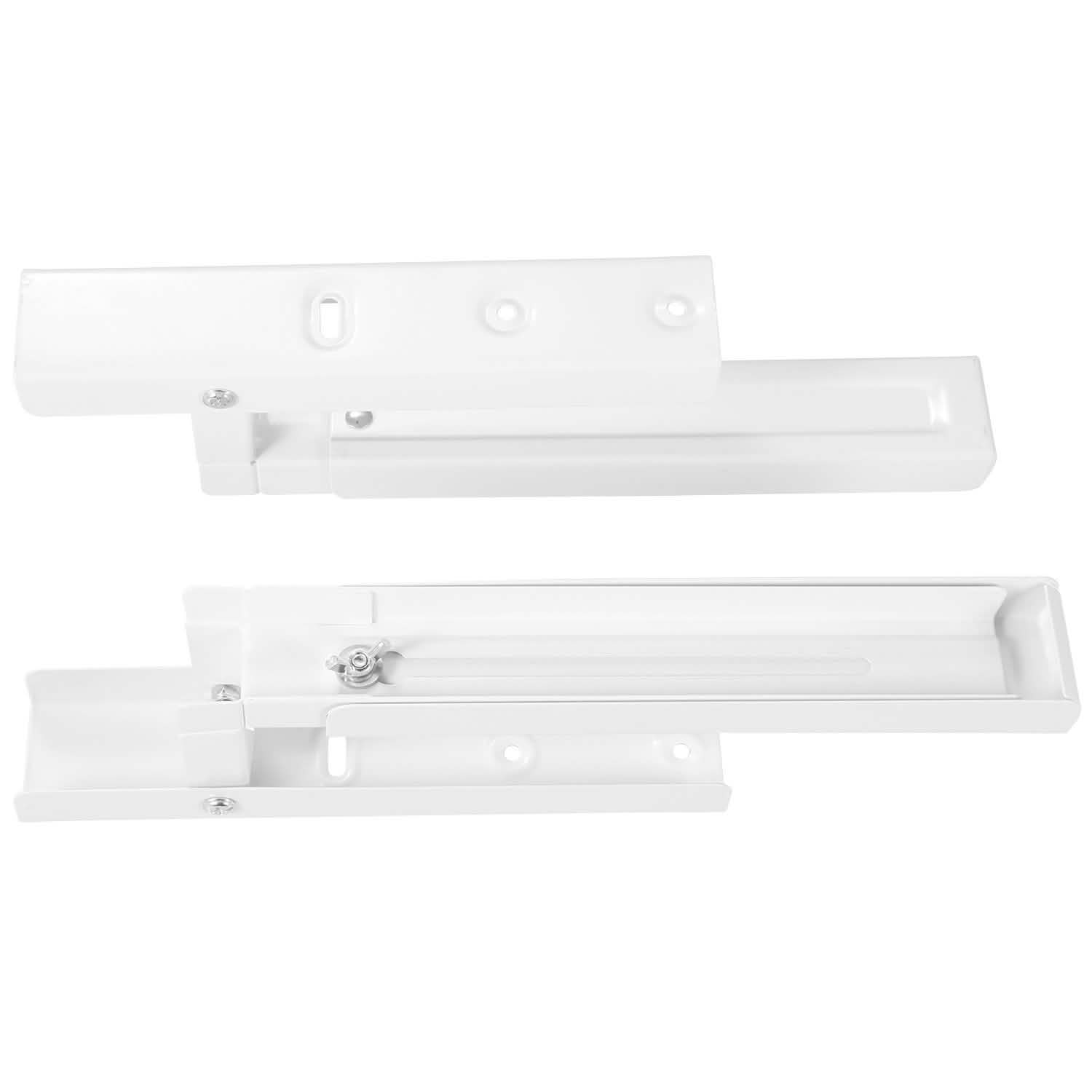 2-Pieces: Adjustable Wall Mount Microwave Brackets